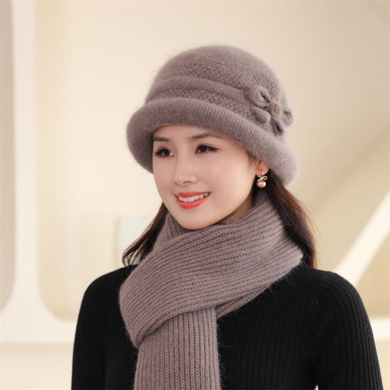 Warm Knitted Fisherman's Hat for Women