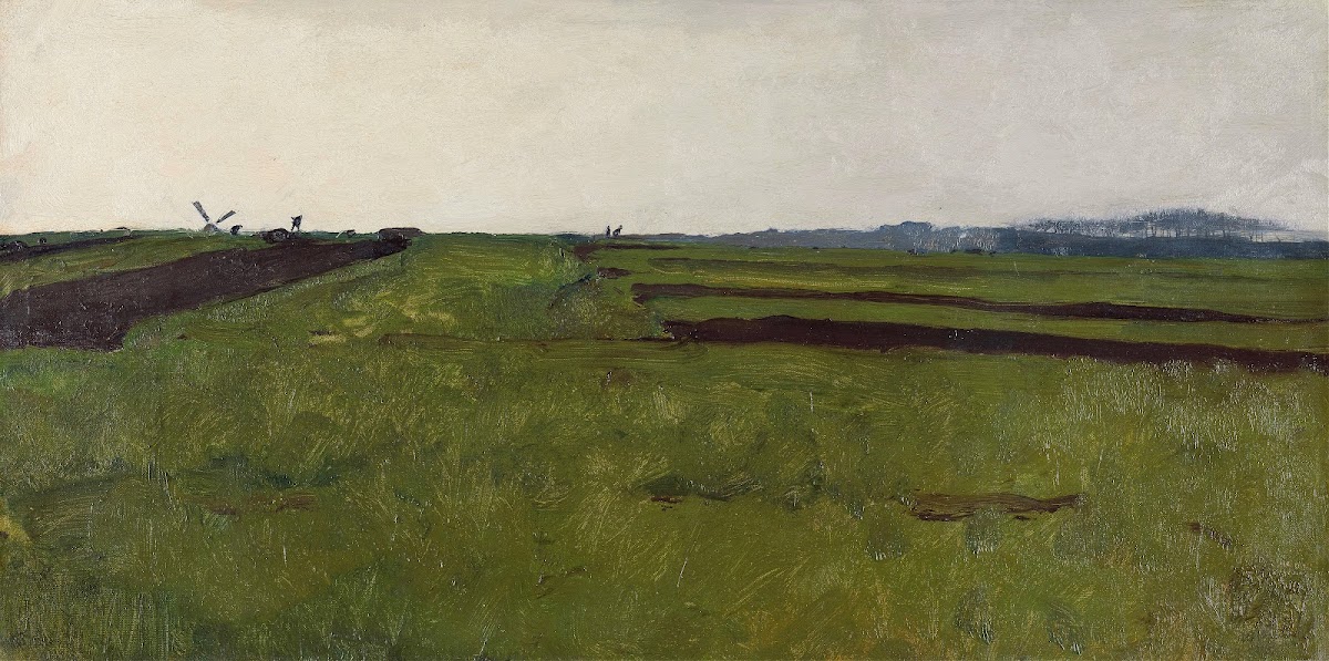 Landscape with fields 1885   1922