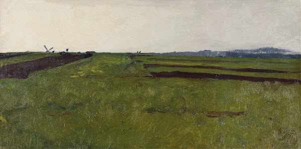 Landscape with fields 1885   1922