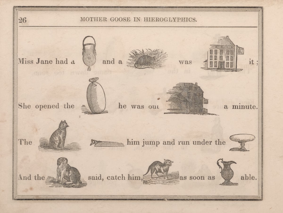 Bag Mouse Inn Bag Inn Cat Saw Table Dog Puss Ewer 1855