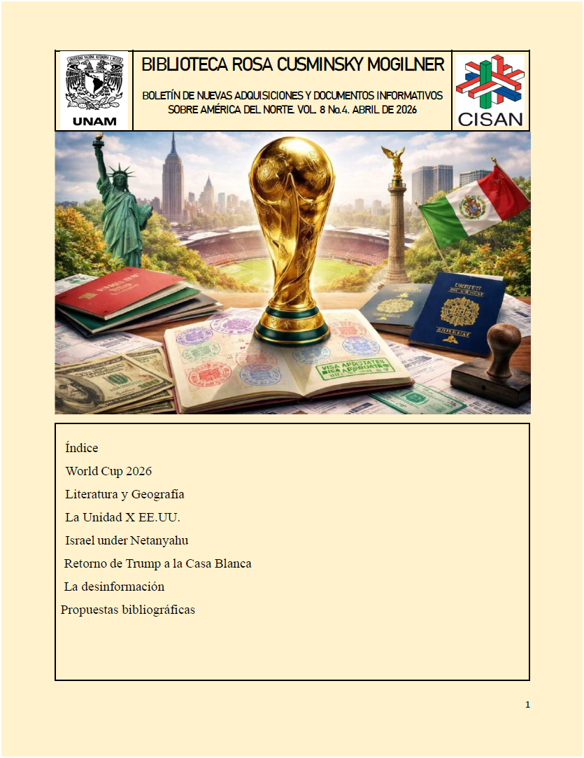 Portada del boletín