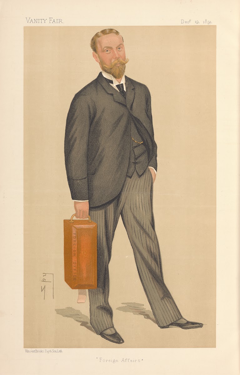 Politicians  Foreign Affairs Mr James William Lowther 19 December 1891 1891