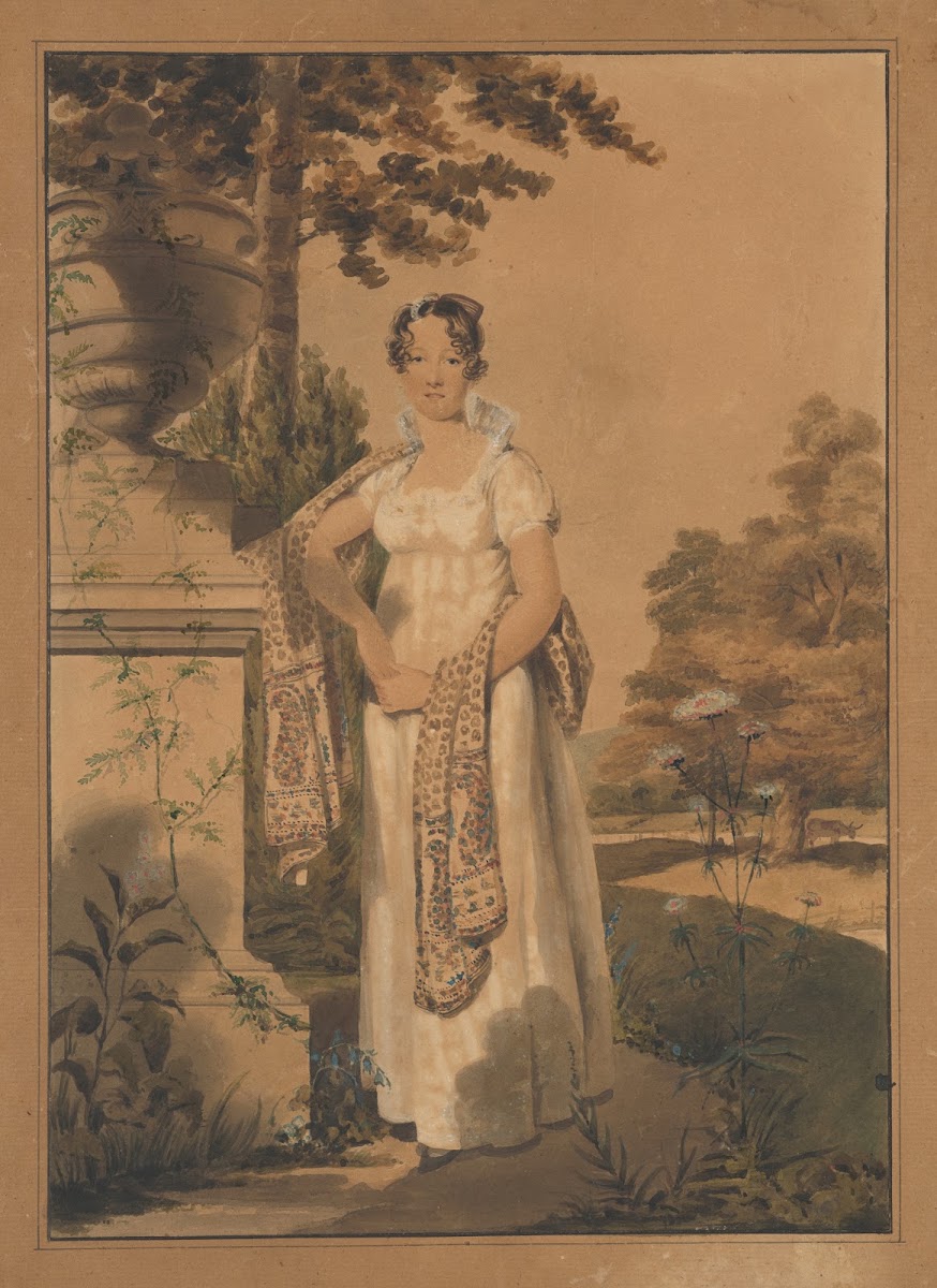 Eliza Pepperell Sanger Smith wife of John Rubens Smith 1830 1840