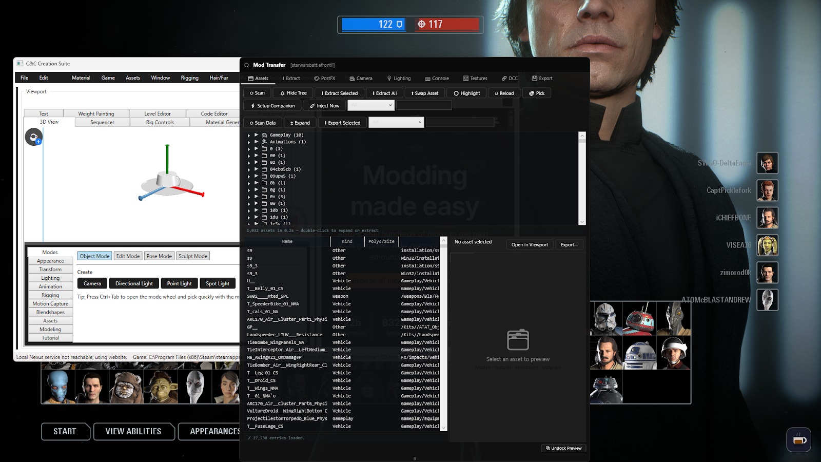 Mod Transfer Interface 12