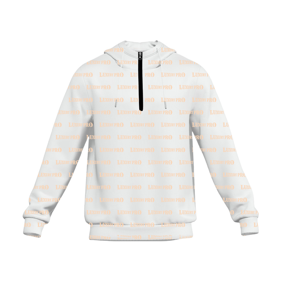AOP 3D Half Zip Sweatshirt 320g