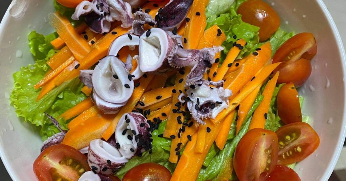 Xà lách trộn đơn giản