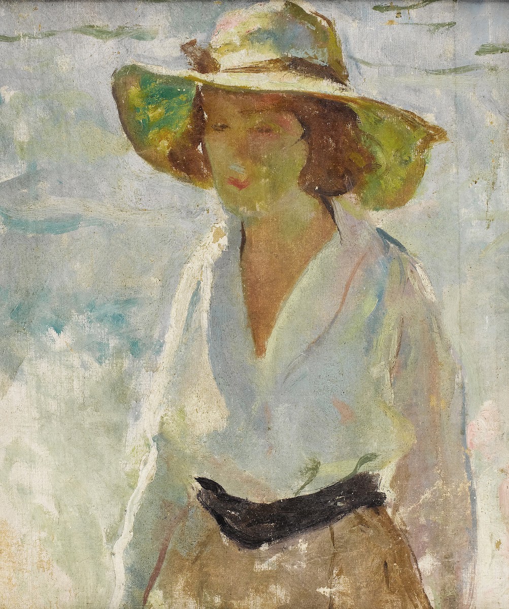 Untitled Woman With Hat
