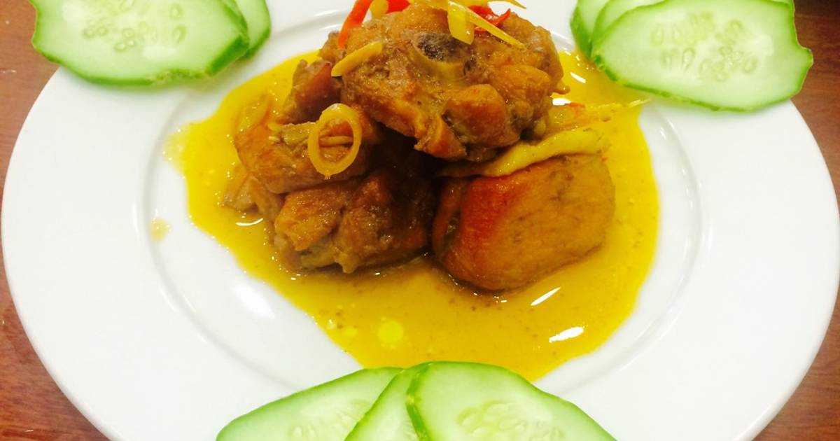 Gà kho sả ớt