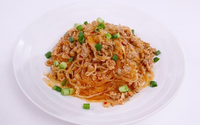 Miến Sốt Thịt Heo Bằm