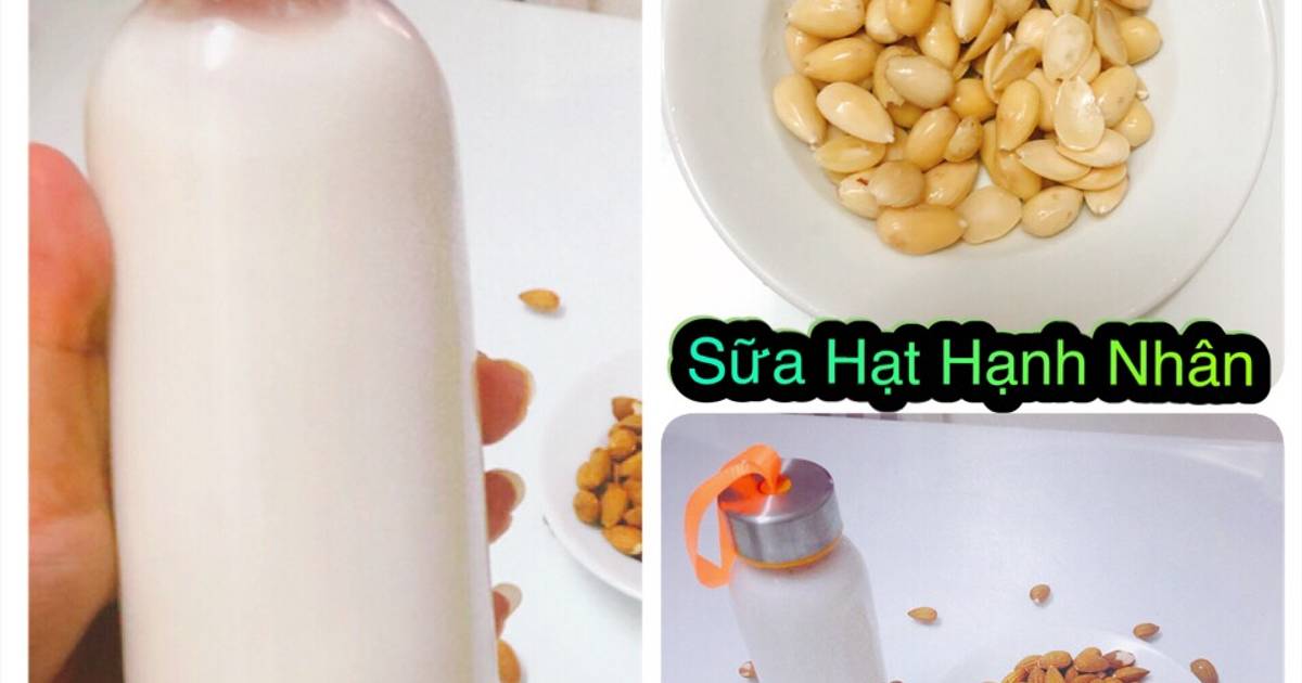 Sữa hạt Hạnh Nhân