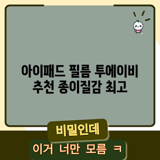 투에이비 아이패드 필름, 에어4소프트필름, 왜 종이질감필름이 좋은가, 어떤 보호필름 추천, 아이패드 보호필름 선택 방법