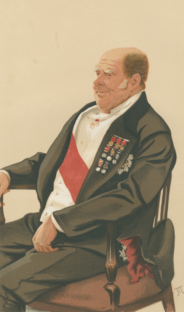 Vanity Fair Military and Navy Little Harry Admiral the Hon Sir Henry Keppel Apri