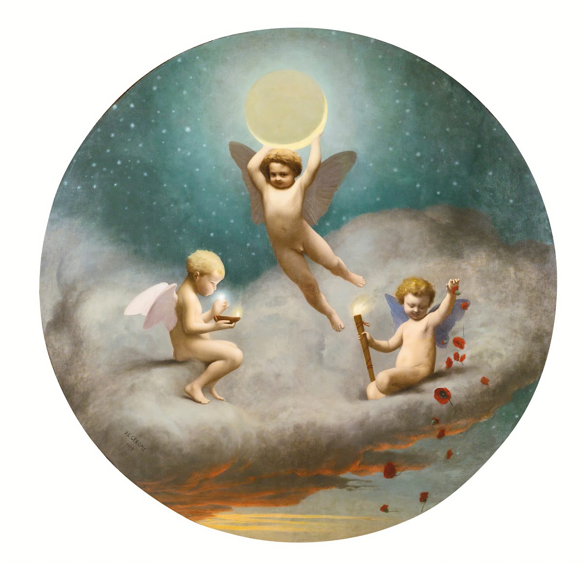 Allegory Of Night 1859