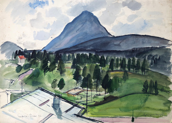 Hohe Munde bei Seefeld in Tirol 1932