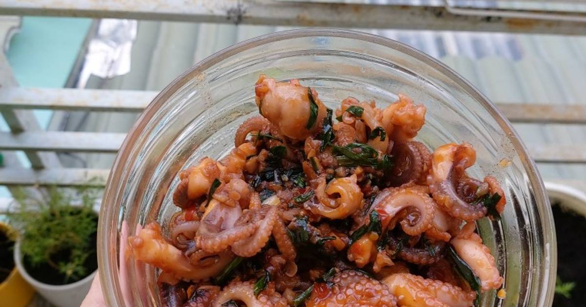 Bạch tuộc rim nước mắm