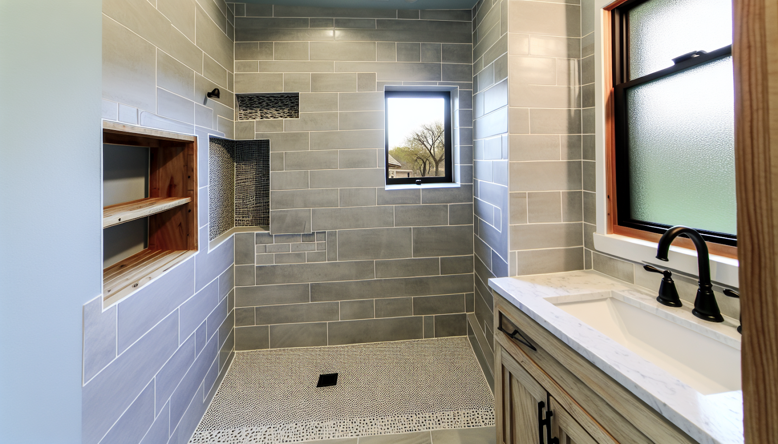 Small Bathroom Tile Solutions for Oklahoma City Homes