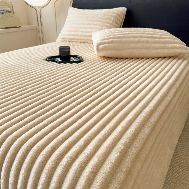Milk fiber blanket, Nordic style, extra thick