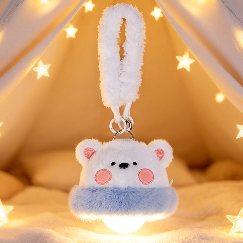 Plüsch-Anhänger mit LED-Licht, 15 cm