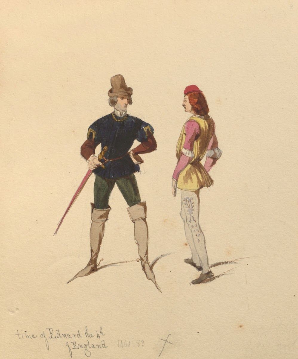 Sketches of costume Pl074 1842