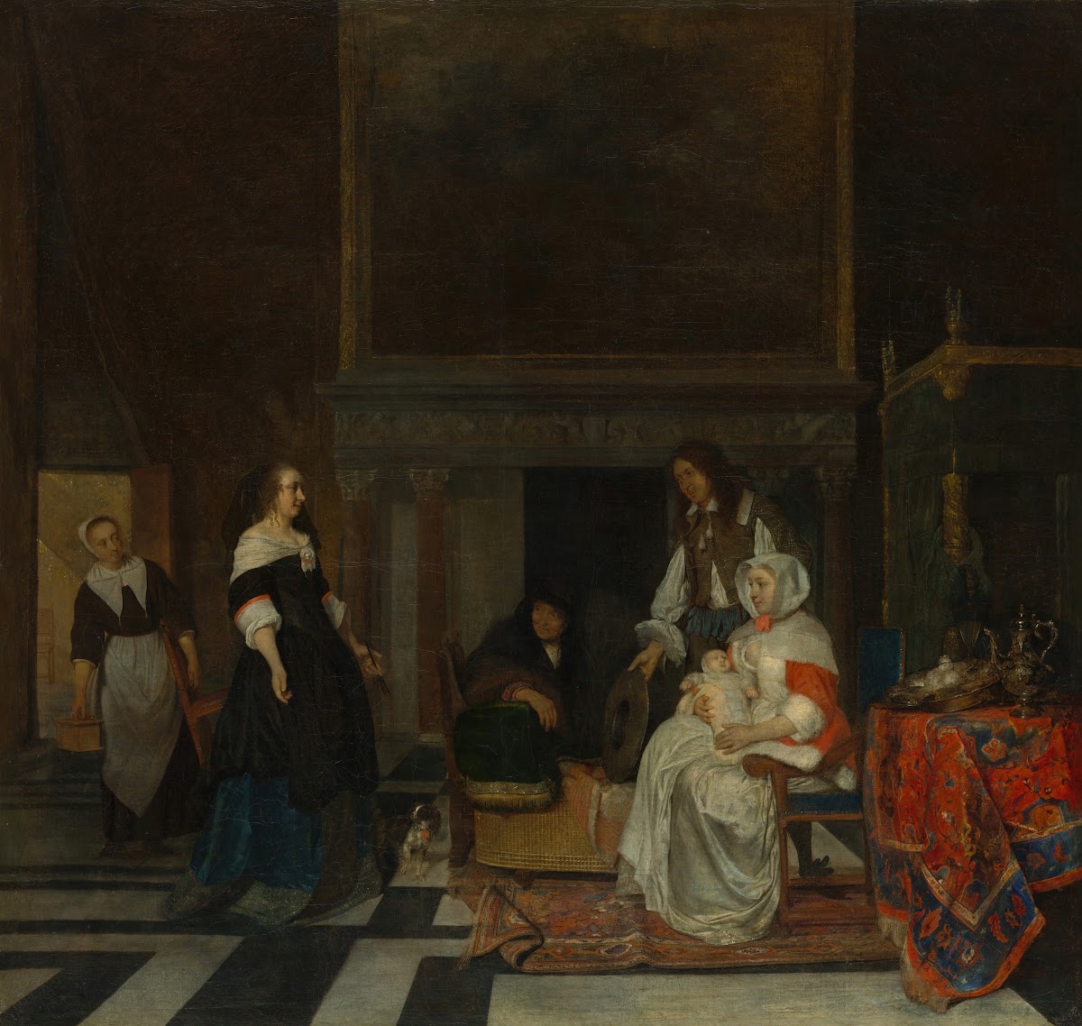 The Visit to the Nursery 1661