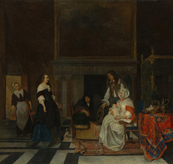 The Visit to the Nursery 1661