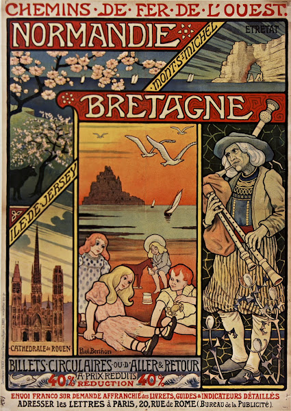 Chemins de fer de louestNormandie Bretagne 1900