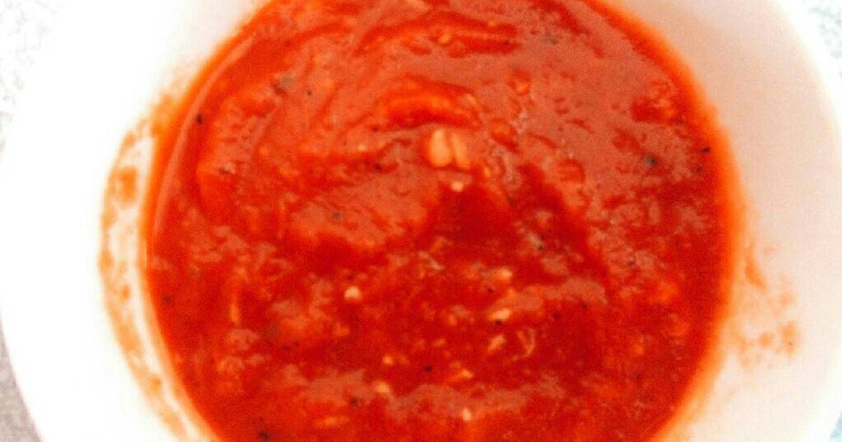 Sốt cà chua đơn giản cho pizza, mỳ Ý