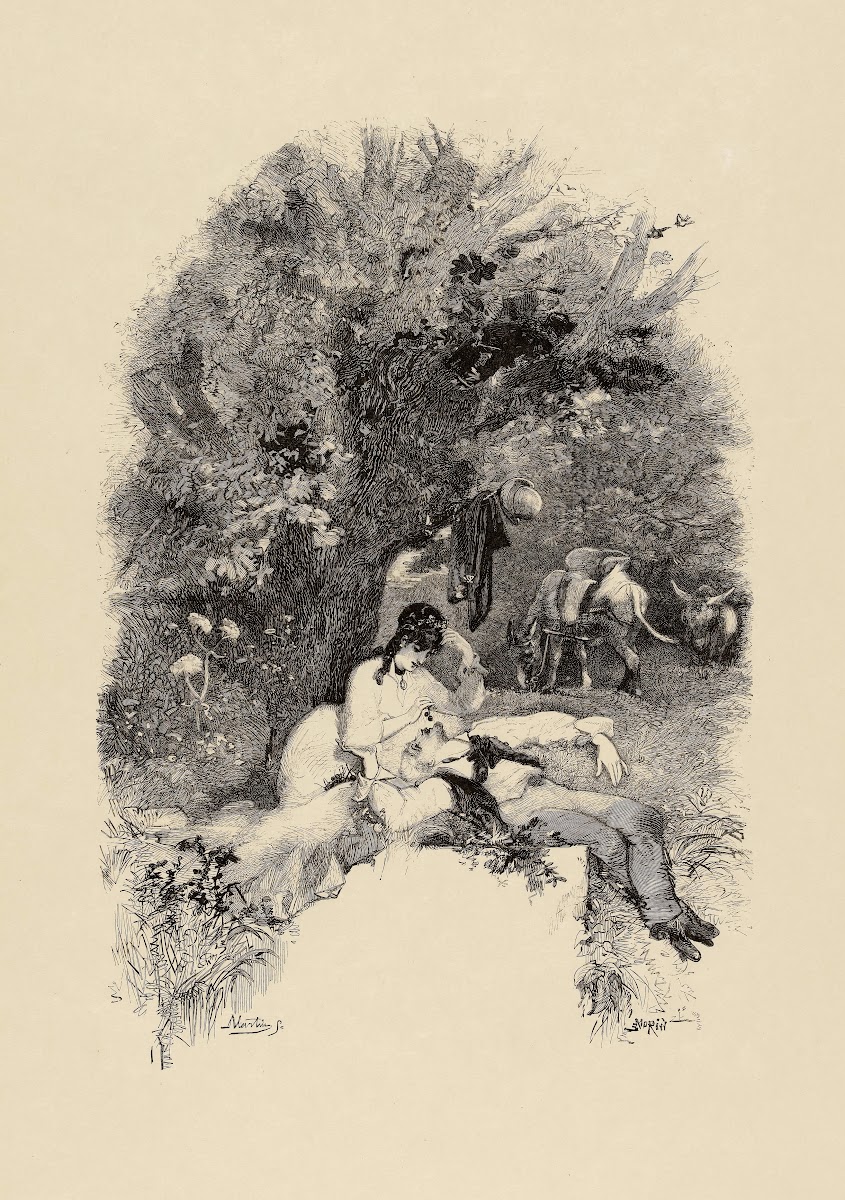 Les mois gastronomiques Les cerises de Montmorency 1877