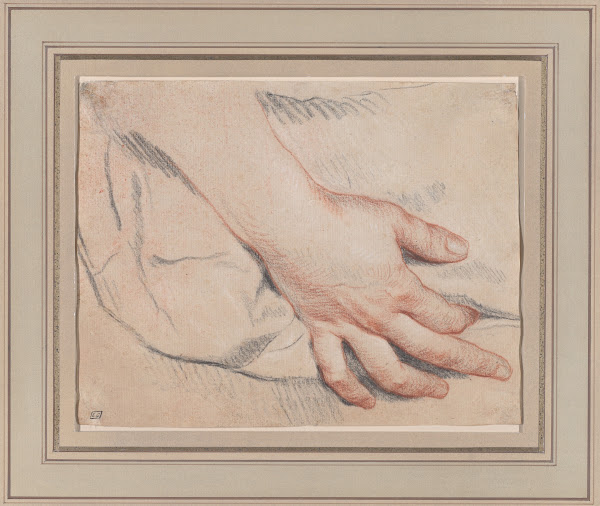 Study of a Hand ca 176080