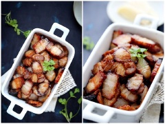 Thịt ba chỉ nướng mật ong với thịt nướng thơm, ngọt và mềm nhờ mật ong, màu nâu cánh kiến trong bắt mắt. Món náy có thể dùng với cơm nóng hoặc bún tươi nhé!