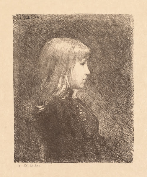 Young Lady Jeune Fille 1892
