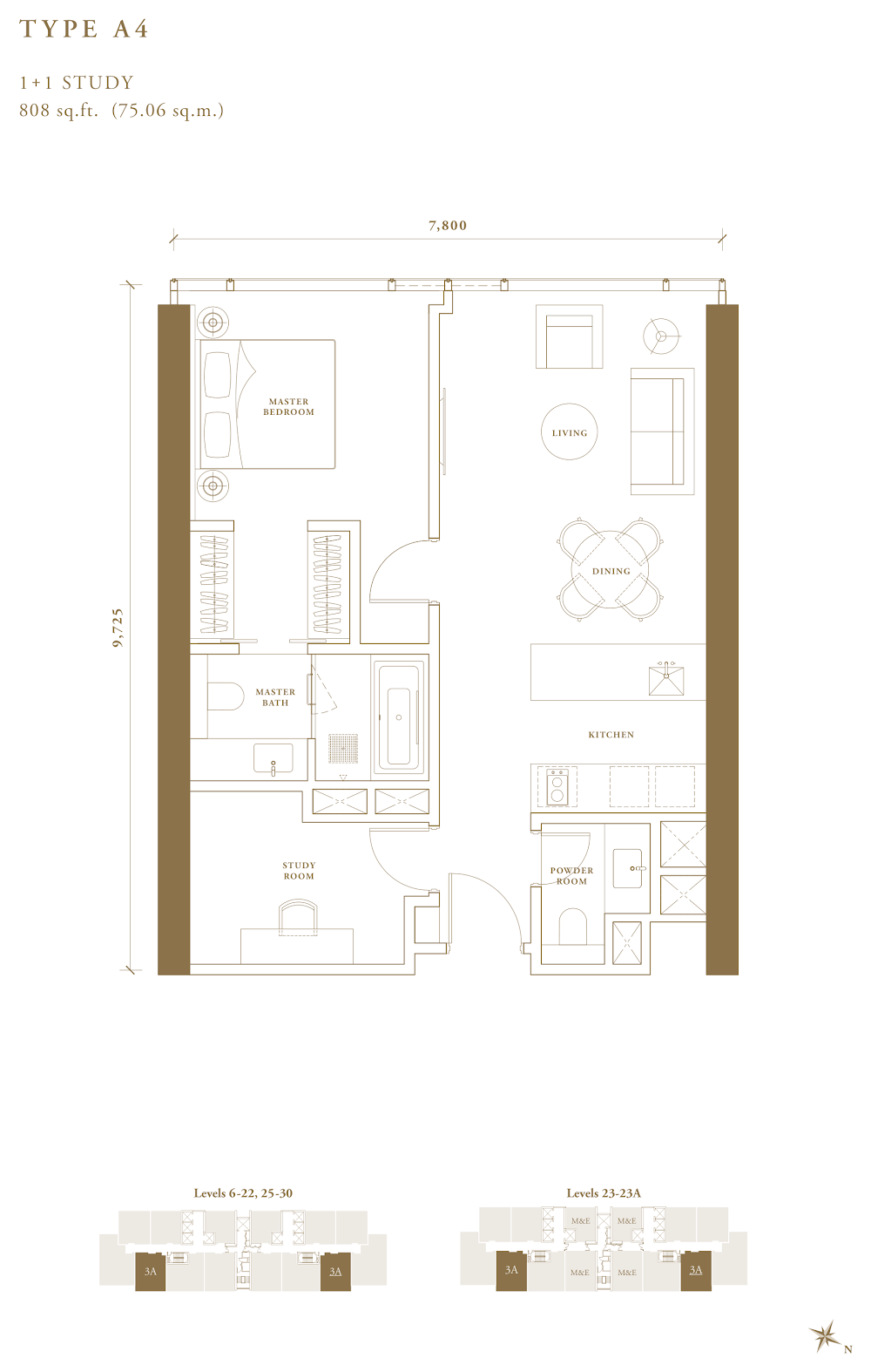 Pavilion Damansara Heights - Regent Suites (R2) floor plan
