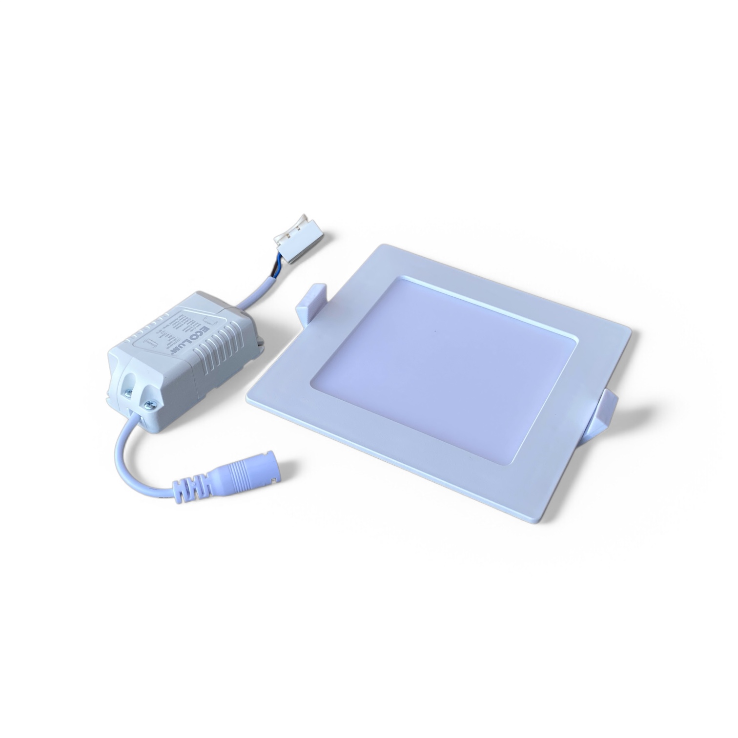 Ecolum Square Recessed Slim Downlights (Daylight)