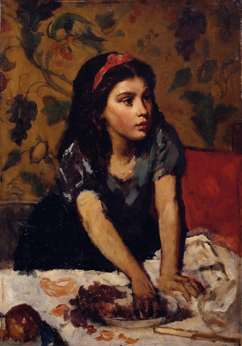 Naschendes Mädchen 1882