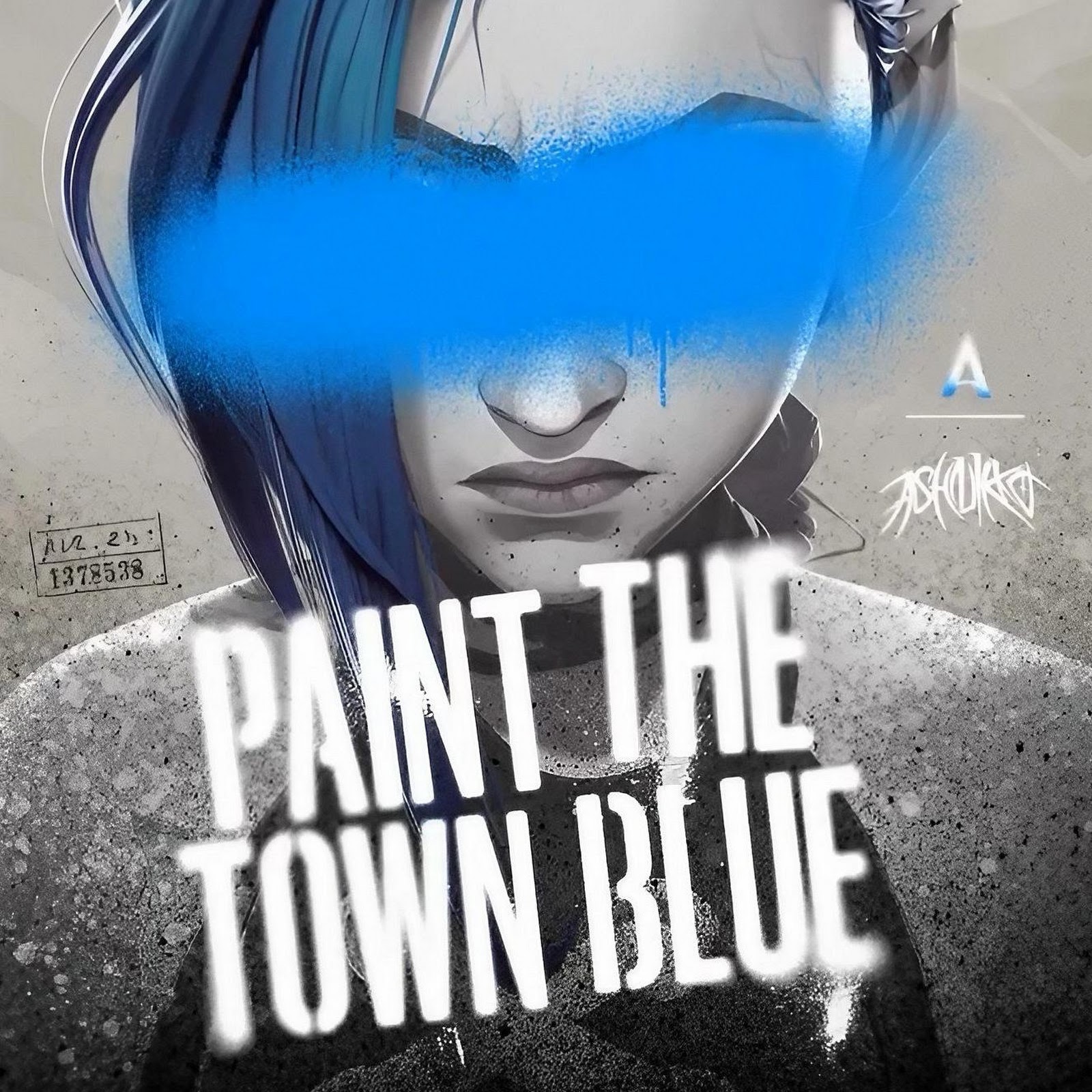 Download Jinx Paint The Town Blue Full HD iPhone