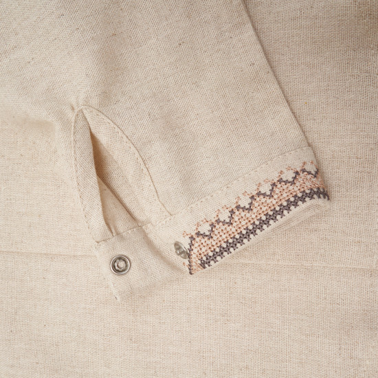 Сорочка вишиванка для хлопчика Класична р98 бежевий
