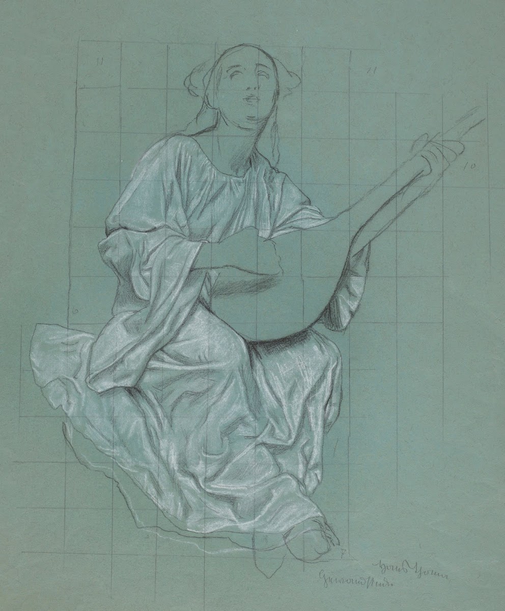 Female Lute Player 1908