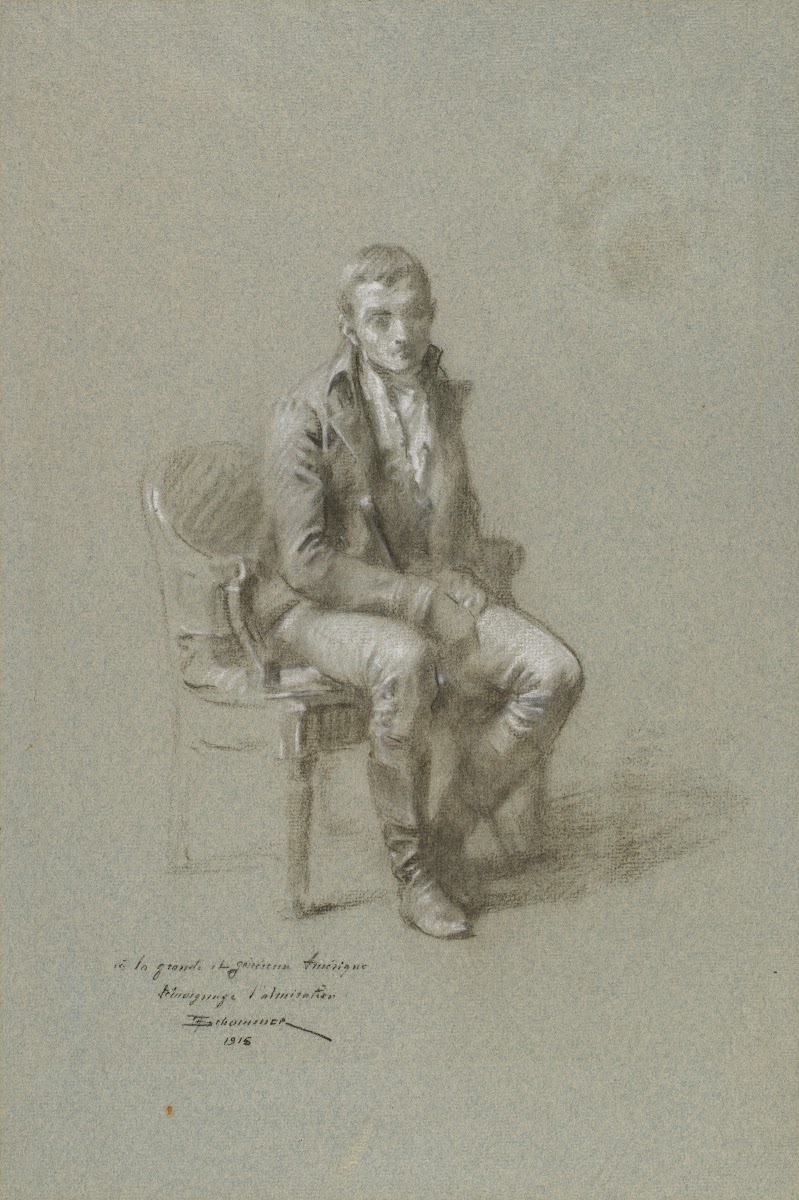 Seated Male Figure 1915