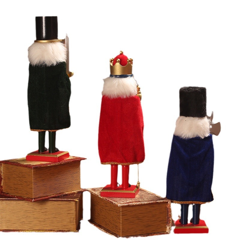 Nutcracker Soldier, 38 cm, Wood, Modern