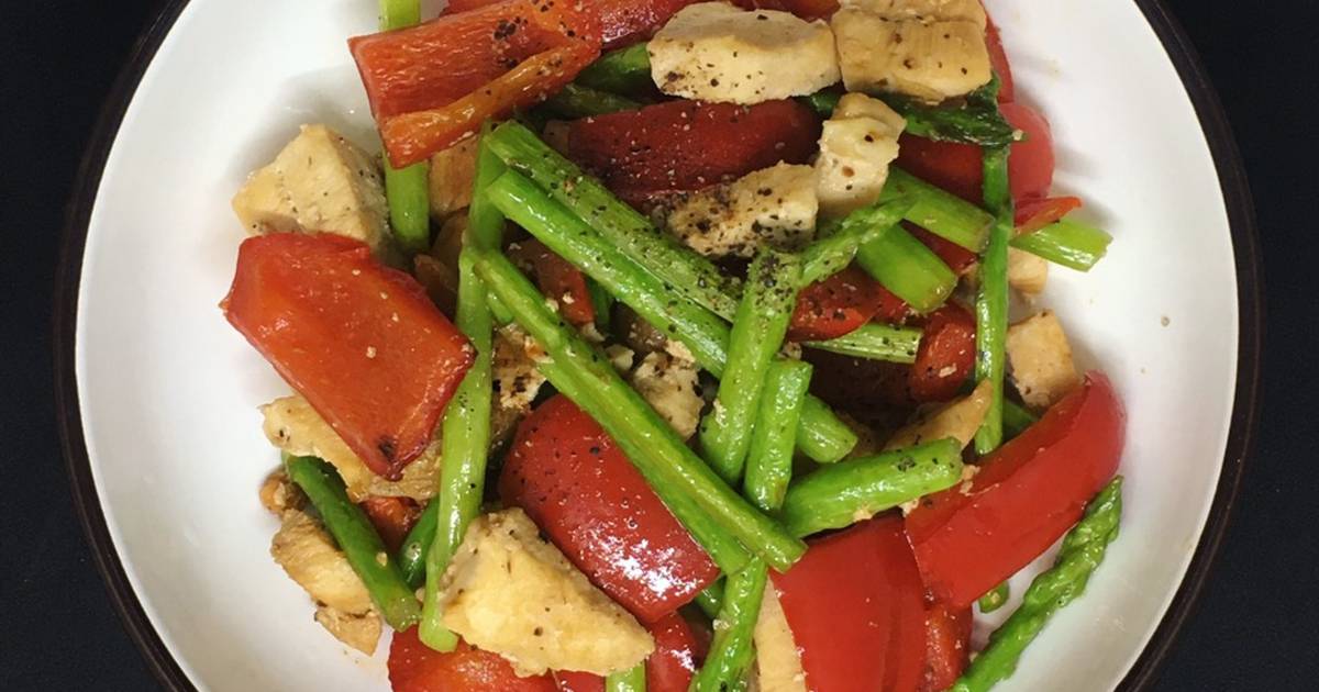 [Giảm cân - eat clean #D_26] Ức gà xào (206calo)