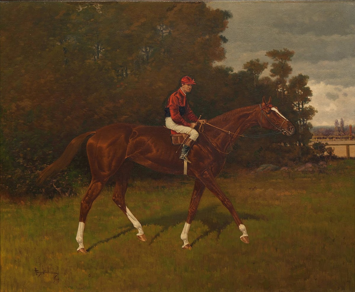 Charles Edward Owned by William H Dubois with Jockey Up 1907
