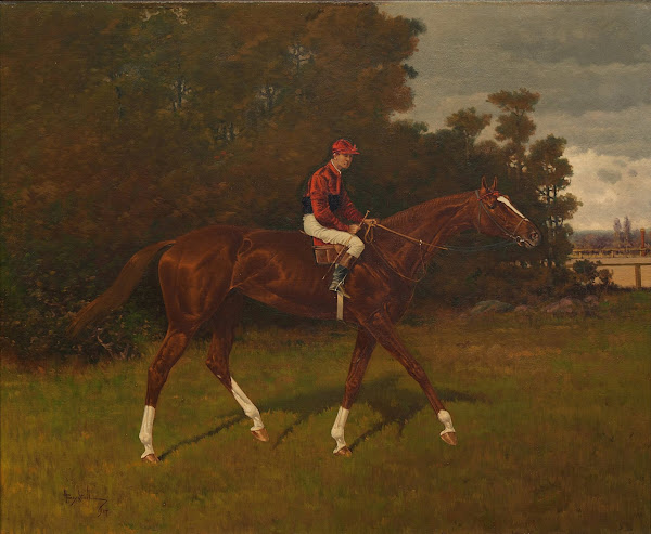 Charles Edward Owned by William H Dubois with Jockey Up 1907