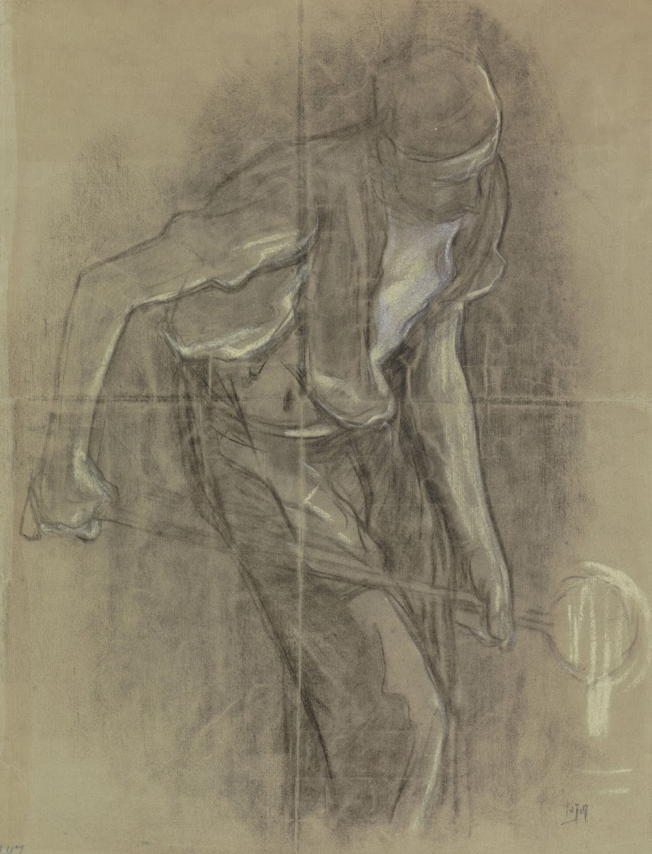Arbeider in staalfabriek 19th century
