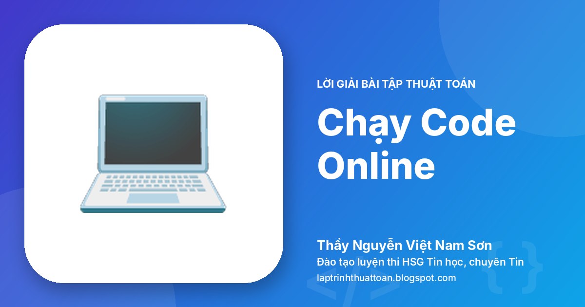 Chạy code online (IDE online)