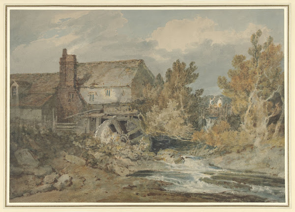 Watermill near a Flowing Brook 1795   1797