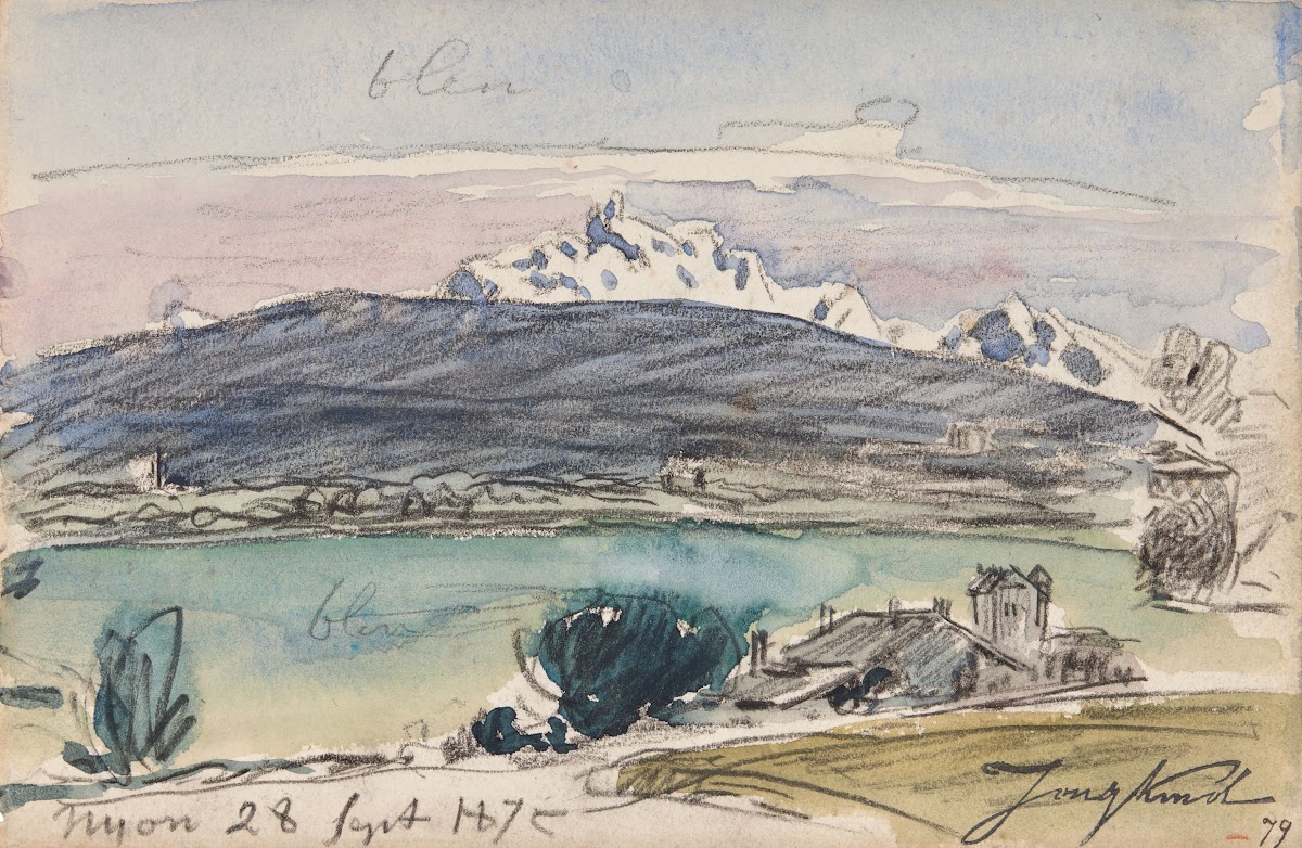 Paysage de Nyon 1875