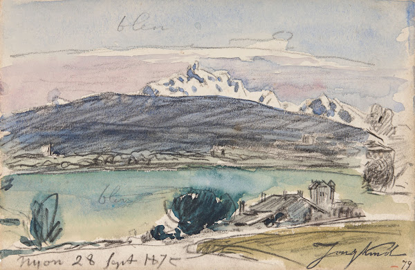 Paysage de Nyon 1875