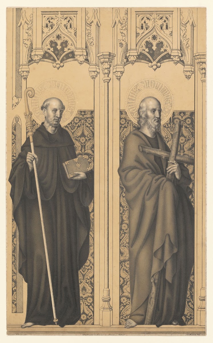 Saint Benedict and Philip 1823