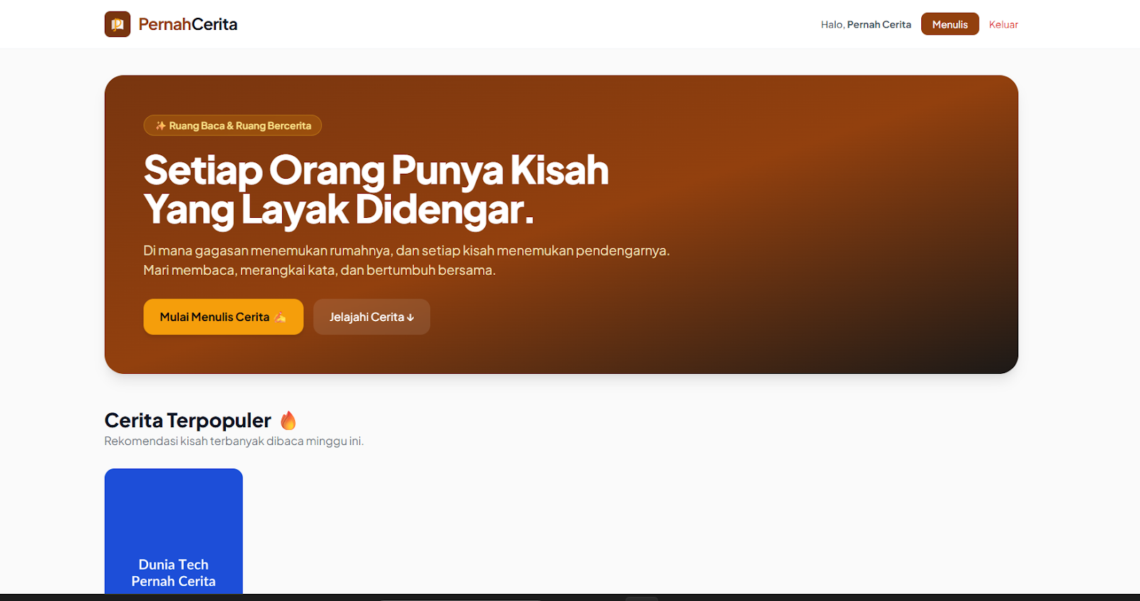 Pernah Cerita