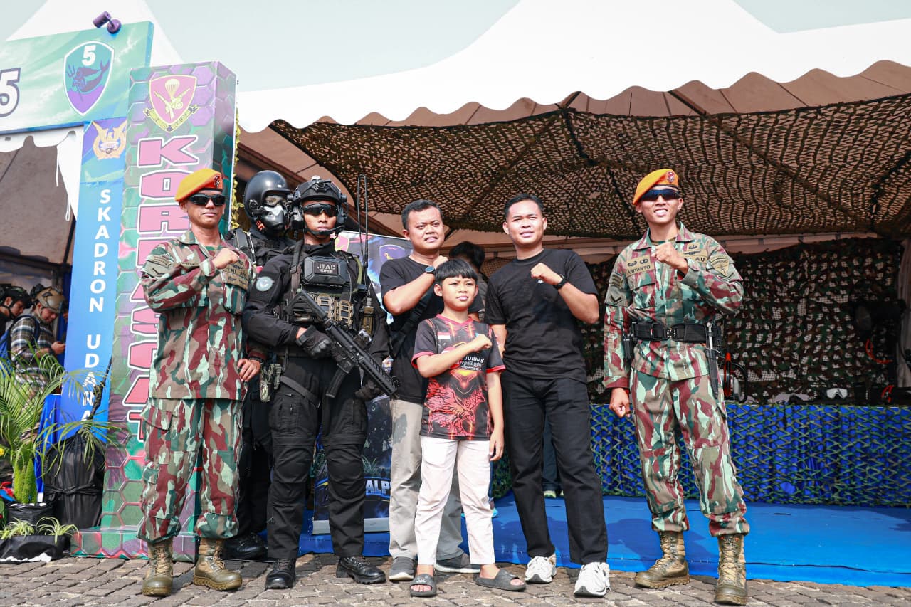 Stand TNI AU Tarik Antusias Masyarakat di TNI Fair 2026